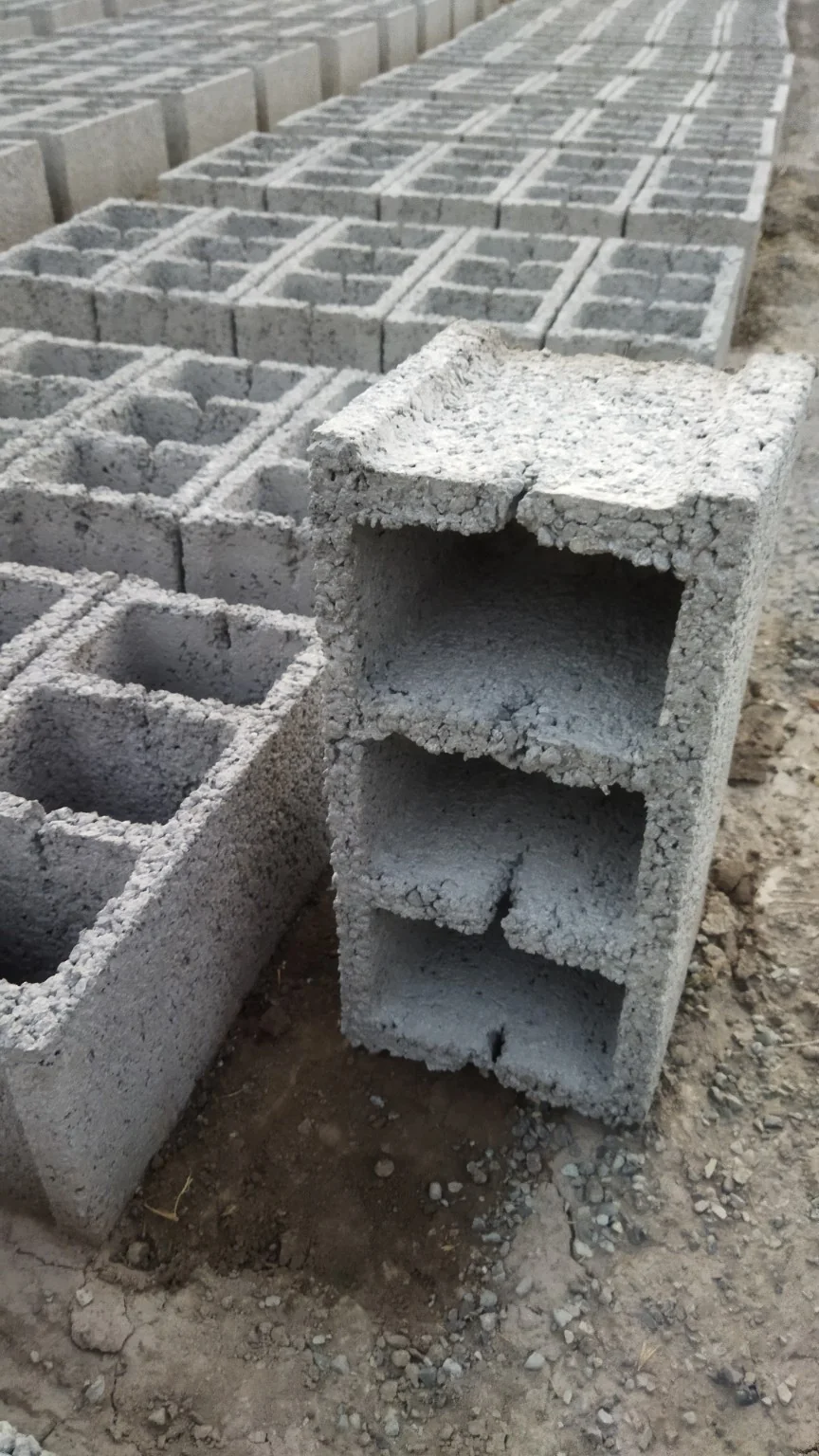 نمونه بلوک سیمانی